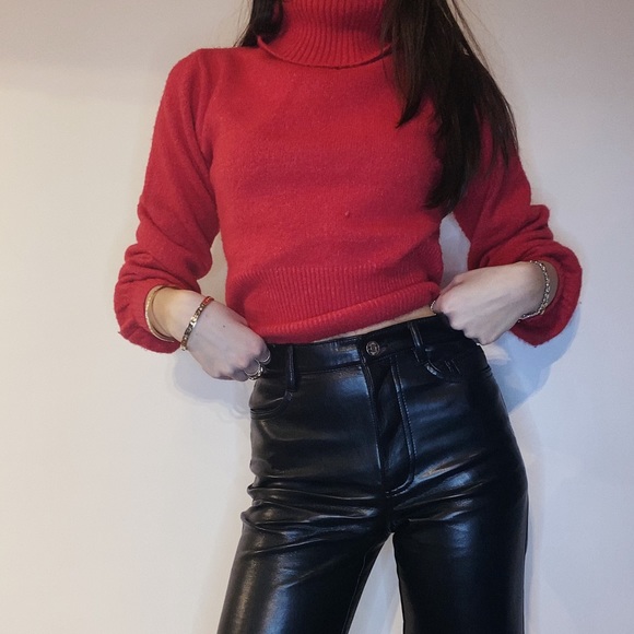 Dynamite pink turtle neck - Picture 1 of 2